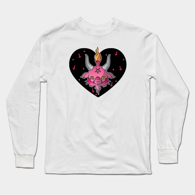 Beelzebub Long Sleeve T-Shirt by Rockadeadly